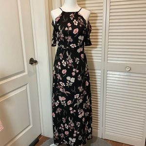 Lush Floral Long Dress